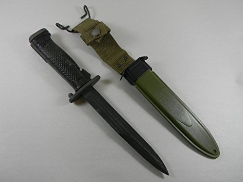 M5A1 Garand Bayonet with US GI M8A1 scabbard. NORTHRIDGE INTERNATIONAL INC.