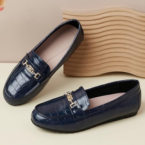Image of Women's Loafer Shoes Leisure Slip On Work Shoes Comfort Walking Flats