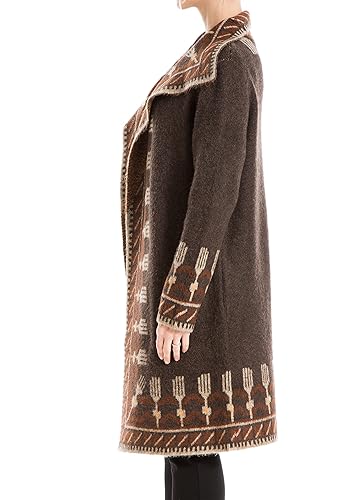 Image of Max Studio Women's Spread Collar Sweater Coat