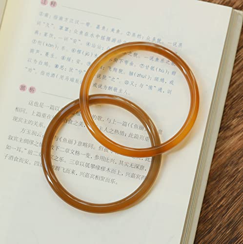 Image of Natural Agate Bracelet Bangle With Gift Box Free