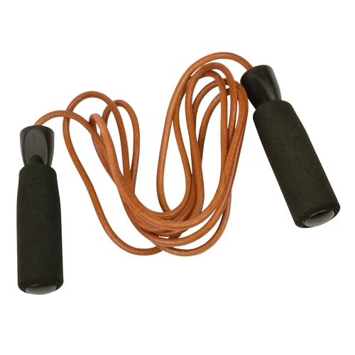 Urban Fitness Equipment Leather Jump Rope 2.7m
