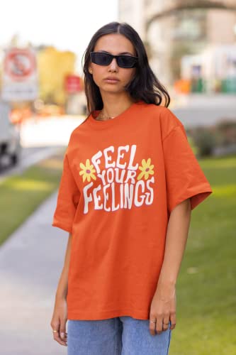 Image of Reifica Pure Cotton Half Sleeve Loose Fit Oversized T Shirts for Women /Girls Combo Pack of 2