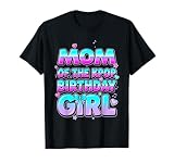 Mom of The Kpop Birthday Girl Korean Music Party Theme T-Shirt