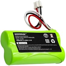 2.4V 1800mAh Ni-MH HFR-50AAJY1900x2B Game Console Battery Compatible with Shield Game Controller, Shield TV Game Controller, P2920