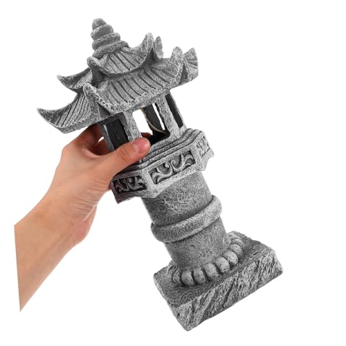 Décoration zen japonaise en résine - Statue de jardin pour balcon - 5