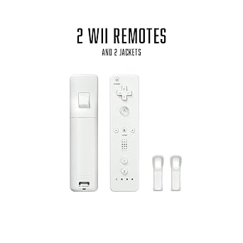 Nintendo Wii Console, White Premium Bundle (Renewed)
