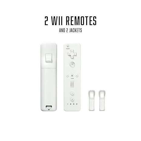 Nintendo Wii Console, White Premium Bundle (Renewed)