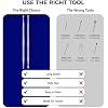 Oravix Tonsil Stone Remover Tool Pack of 2, Metal Tonsil Stone Removal Tool, 7 Surgical-Grade Stainless Steel Metal Pick with 10 Soft Silicone Tips, Fight Bad Breath, Safe & Easy