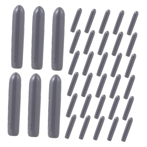 OKUMEYR 100 Piezas De Puntas De Reparación Universales Para Lavavajillas Tapas De Plástico Para Extremos De Rejillas De Lavavajillas Cubiertas De Rosca De Alambre De Protección Para