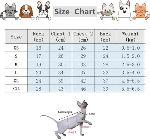 Winter Cat Clothes For Sphinx Warm Hoodies Pets Thicken Coat Kittens Costumes Chihuahua Autumn Double-sided Plus Velvet-M - Image 3