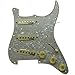 KAISH Aged Pearl Loaded Electric Guitar Pickguard Prewired Pickguard with Wilkinson Pickups for USA/Mexico FD Stratocaster