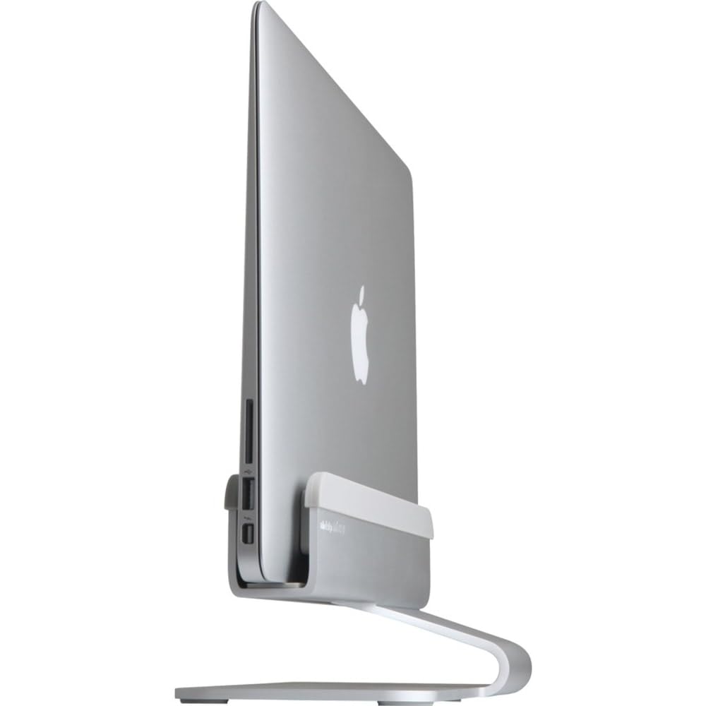 Rain Design, mTower, supporto verticale per laptop (brevettato) argento Argento