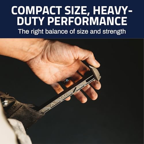 Boss Hammer 9” Boss Paw - Construction-Grade Steel Cats Paw Nail Puller with 4 Points of Pull, 13mm Hex Wrench & Striking Face - Ideal for Framing, Carpentry, and Demo Work - Made in USA - BPST by Boss Hammer - Image 4