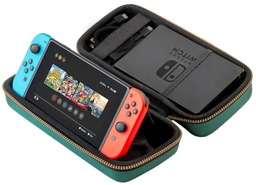 R.D.S. INDUSTRIES, INC. – Game Traveler Deluxe Licensed System Case Designed for Nintendo Switch or OLED, Legend of Zelda Tears of the Kingdom, Green Medium (NNS4000G) by Game Traveler - Image 5
