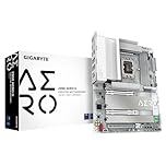 GIGABYTE Z890 AERO G Motherboard - Supports Intel Core Ultra (Series 2) CPUs, 16+1+2 phases VRM, up to 8800MHz DDR5 (OC), 1xPCIe 5.0 + 4xPCIe 4.0,Wi-Fi 7, 2.5GbE LAN, Thunderbolt 4
