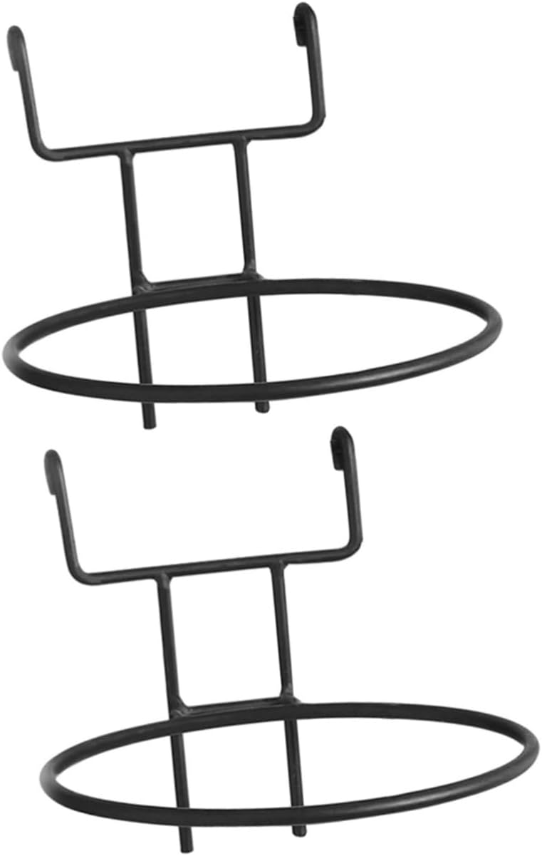 BESPORTBLE 2pcs Ceiling Planter Brackets Iron Plant Wall Hangers Easy Install Planter Hanger Holder for Garden