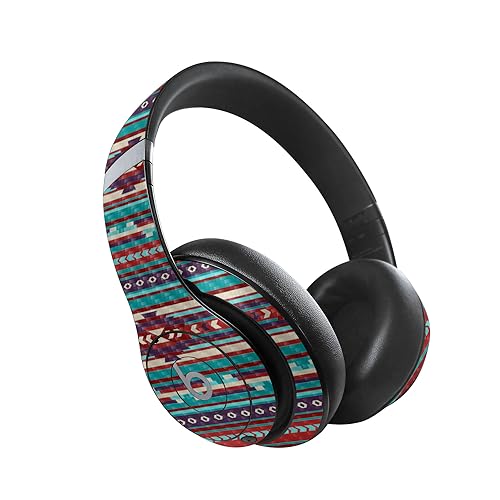 Image of MightySkins Carbon Fiber Skin Compatible with Beats Studio Pro - Southwest Stripes | Protective, Durable Textured Carbon Fiber Finish | Easy to Apply