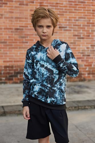 Arshiner Unisex Kids Soft Pullover Hooded Sweatshirt with Pocket Basic Hoodies Sportswear Age 4-13 Years3