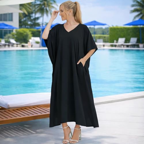 Image of Miss Lavish London Women's Kaftan- Kaftan Dress for Casual, Party, Evening, Vacation and Everyday Wear