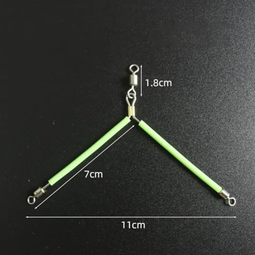 Conectores Luminosos para Pesca 10 Piezas Acero Inoxidable miniatura 2