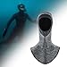 Lljsszr Men's Scuba Diving Hood, Extended Neck Hood, Diving Surfing for Water Sports, Dark Gray