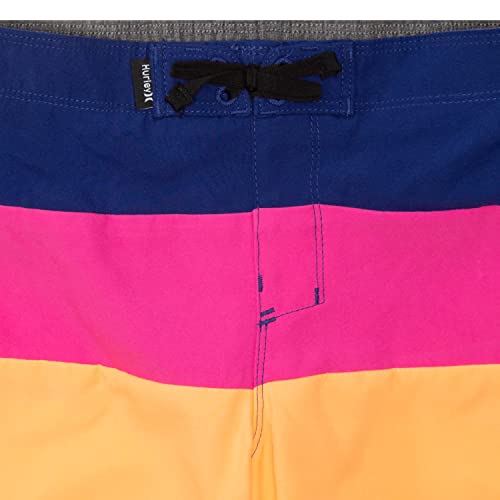 Bermudas Hurley para niño azul evitan desgaste en juegos de 4 años 3