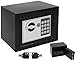 Produktbild ISO TRADE Safe Möbeltresor Elektronik Zahlenschloss Dokumententresor Wand Schlüssel Geldschrank Schwarz 8799