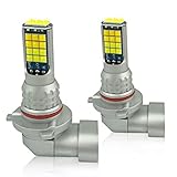 CIIHON H10 LED Fog Light Bulb 9145 9140 LED Bulbs 9045 9040 Switchback Fog Light 35W 1900LM 3000K Ye