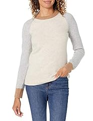 Grey Oatmeal Heather Color Block