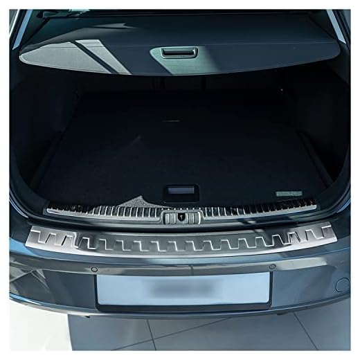 tuning-art BL936 Protección para Parachoques de Acero Inoxidable, Color:Plata