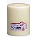Produktbild Bolsius Glatte Stumpenkerzen - Mammutkerzen - Elfenbein - 2 Stück - 20 x 15 cm - Dekorative Haushaltkerzen - Länge Brenndauer 75 Stunden - Unparfümierte