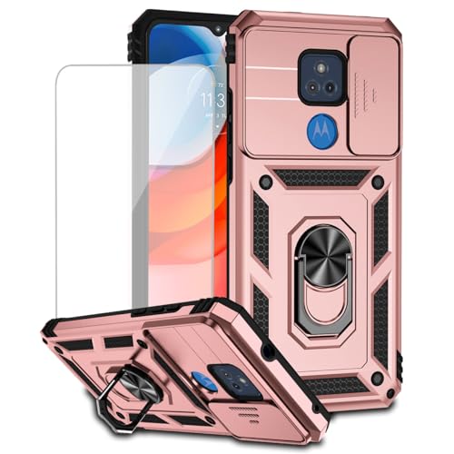 Coque Moto G Play 2021 rose antichoc pour éviter les bris d'écran