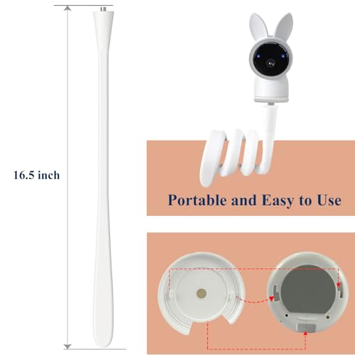 Derebir Suporte para monitor de bebê compatível com monitor de bebê ARENTI, suporte de câmera de beb