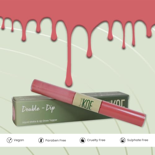 Image of Double Dip | Grape Escape & Jelly | Deep Muave Matte Lipstick (2ml) Plus Candy Gloss Finish Lip Topper (2ml) | Perfect Balance of Color & Shine
