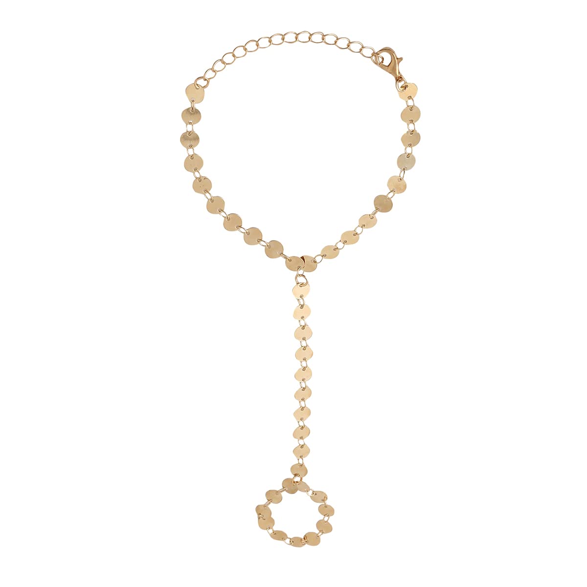 Yellow Chimes Hand Chain For Women Gold Plated Hand Chain For Women and Girls (B0BDKN34JQ) Amazon Price History, Amazon Price Tracker