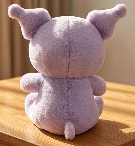 Image of Tickles Cute Anime Cartoon Character Soft Stuffed Plush Animal Toy for Kids Boys & Girls Birthday Gift (Color: Purple Size: 25 cm)
