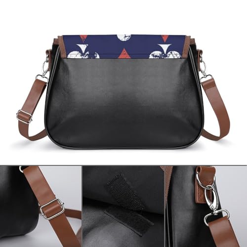 Sac messager étanche finis les effets mouillés avec ce cuir à motifs - 3