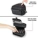 USA Gear Hard Shell DSLR Camera Case (Black) with Molded EVA Protection, Padded Interior and Rubber Coated Handle-Compatible with Nikon, Canon, Pentax, Olympus and More (6.5” x 5.75” x 4.5”)