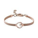 skagen armband Verschluss: Karabiner SKAGEN Damen-Accessoires Edelstahl Rundschliff Cubic Zirconia