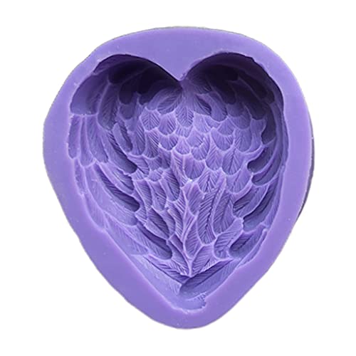 3D Heart-shaped Home Decorations Epoxy Resin Mold Ornaments Casting Silicone Mould DIY Crafts Plaster Candle Making Tool