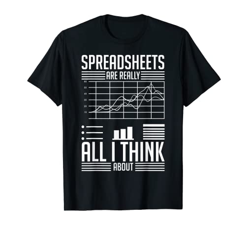 Spreadsheet Calculator Software Budget Templates T-Shirt