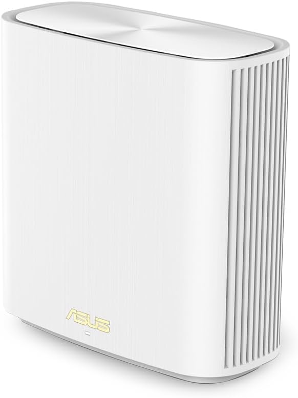 Asus Zenwifi XD6 W 1 Pk Ax5400 Whole Home Triband Mesh Wifi 6 System, Coverage Up To 2700 Sq.Ft & 3+ Bedroom, 5400Mbps, Aimesh, Parental Controls, Easy Setup, Pack Of 1 - White