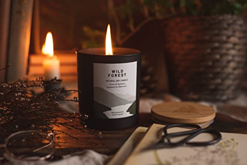 Wild Forest - Organic & Vegan, Luxury Scented Candles. Hand Poured in Loch Lomond, Scotland (+7 Scent Options) - Image 5