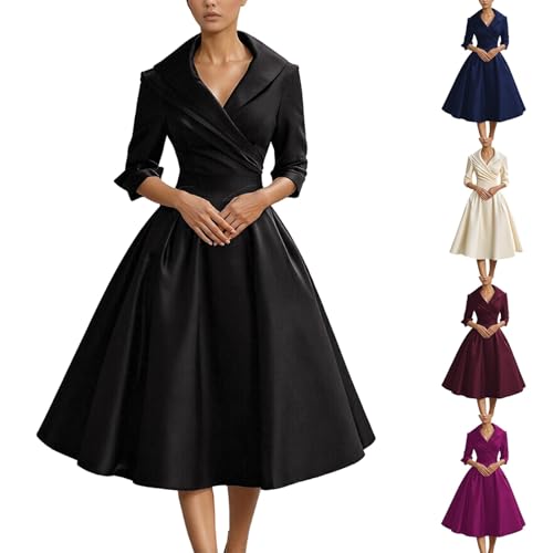 JiXiang Winter Cocktail Dress for Women
