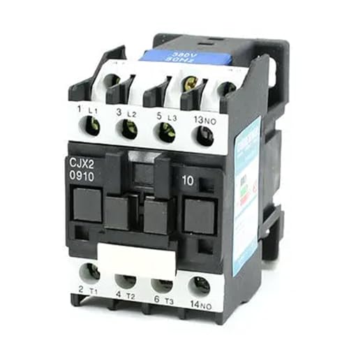 Contactor de CA 380V 50Hz bobina 9A trifásico 3 polos CJX2-0901 interruptor magnético