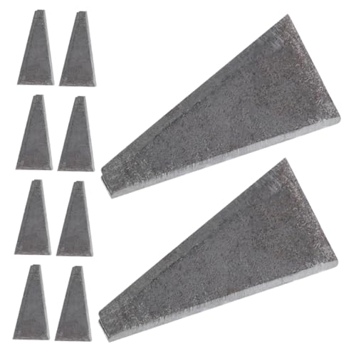 Angoily 20pcs Outdoor Wedge Supplies Triangle Handle Wedges Tool Reinforcement