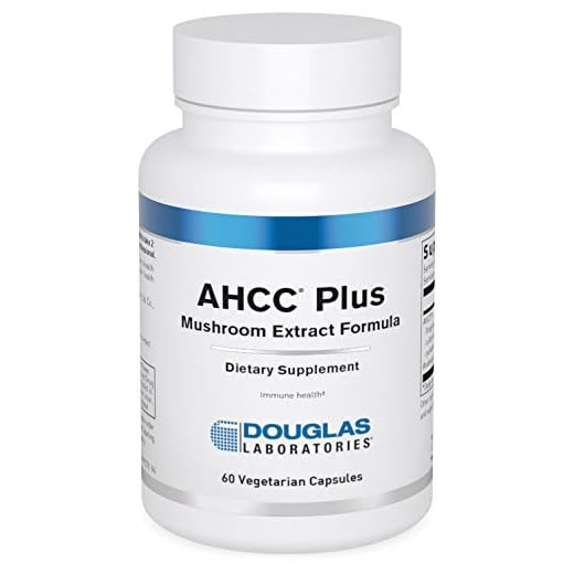 Douglas Laboratories AHCC Plus | Mushroom Extract Formula with Arabinogalactin for Immune Support | 60 Capsules