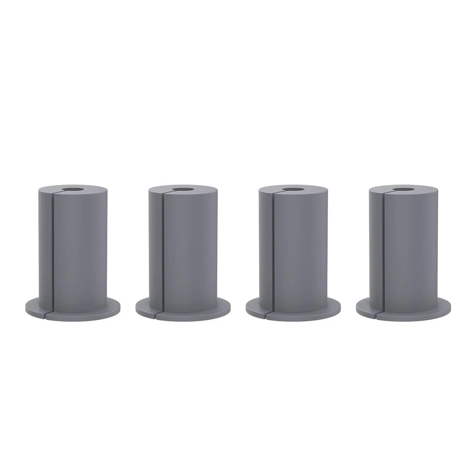 Maryear Gray Grommets 12Pcs Cable Routing Kit Ethernet Grommet Rubber Wall Pass Through For Home And Outdoors(Gray)