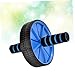 BCOATH Double Wheel Abdominal Exercise Roller Trainer for Easy Use for All Levels Strengthen Stomach Back and Sides for