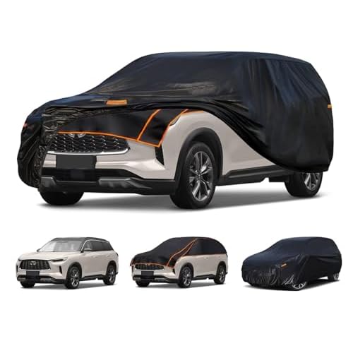 Kayme Hail Protector Car Cover Custom Fit for Infiniti QX60 SUV, Anti Hail Blanket with Multilayer Thickened Design, Hail Proof & All Weather Outdoor
